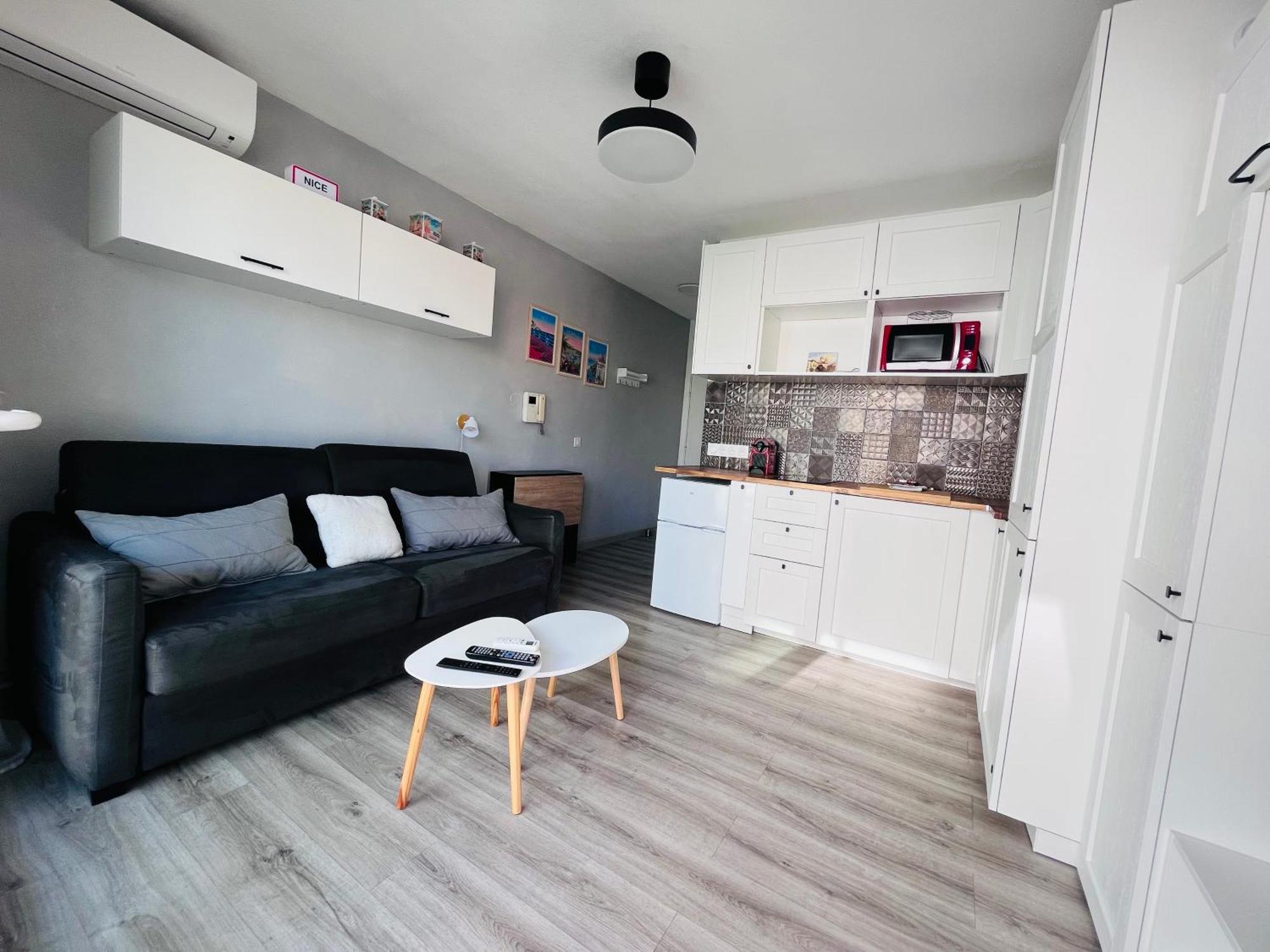 Studio Terrasse Et Parking Prive Ница Екстериор снимка